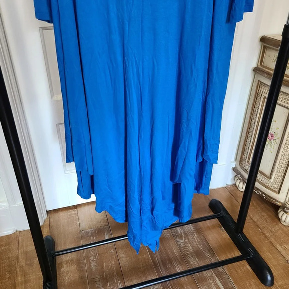 Soft Surroundings Women's Alexandra Asymmetrical Long Maxi Dress Size Large NWT - Picture 2 of 8